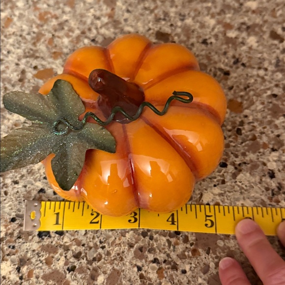 Ceramic Pumpkin Decor - Picture 3 of 4